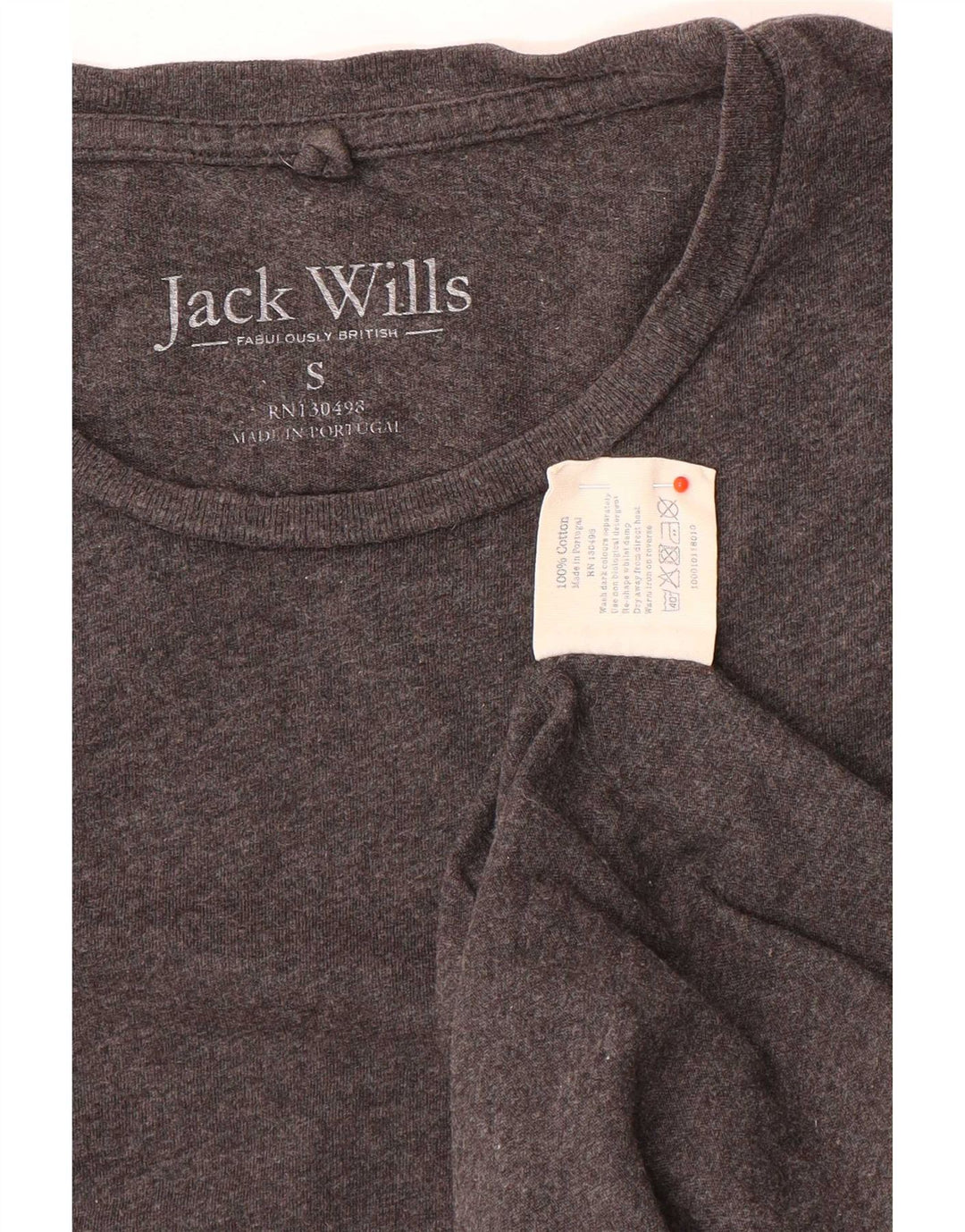 Tricou Jack Wills pentru bărbați Top mic din bumbac gri
