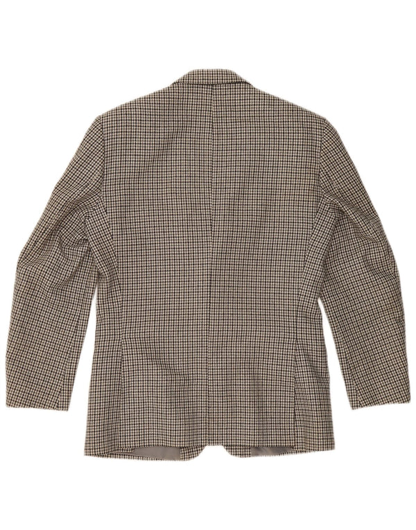 WELLINGTON Jachetă pentru bărbați Four Seasons Blazer UK 38 Medium Gri Houndstooth