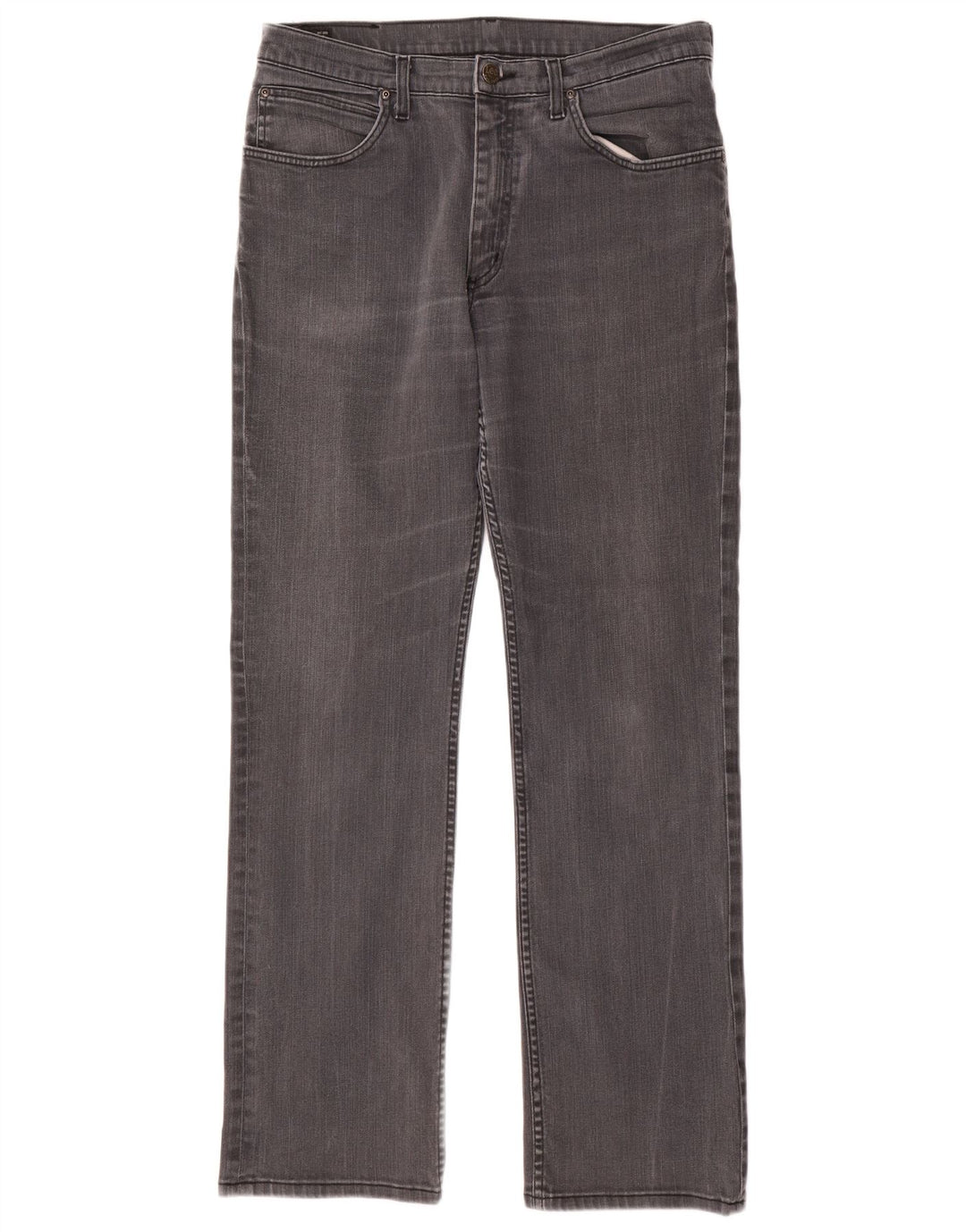 Blugi Lee Brooklyn Straight pentru bărbați W34 L34 bumbac gri