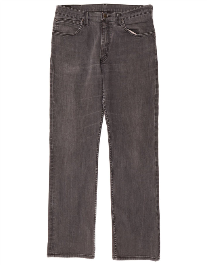 Blugi Lee Brooklyn Straight pentru bărbați W34 L34 bumbac gri