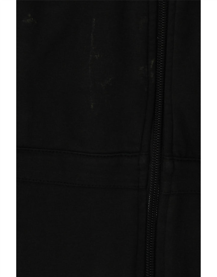 NIKE Womens Tracksuit Top Jacket UK 12/14 Medium Black Polyester Vintage Nike and Second-Hand Nike from Messina Hembry 