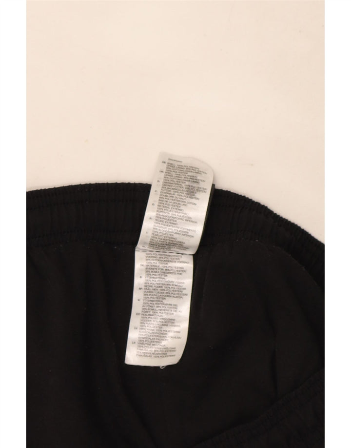 Pantaloni de trening pentru bărbați Adidas Pantaloni de jogging, mari, negru, poliester