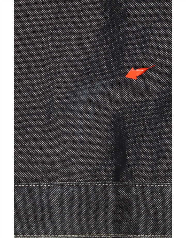 Jachetă de denim crop TED BAKER pentru femei, mărimea 2, bumbac gri mic