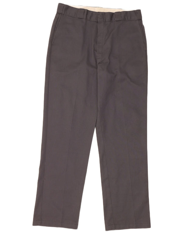 Pantaloni chino drepți pentru bărbați Dickies W34 L33 bleumarin
