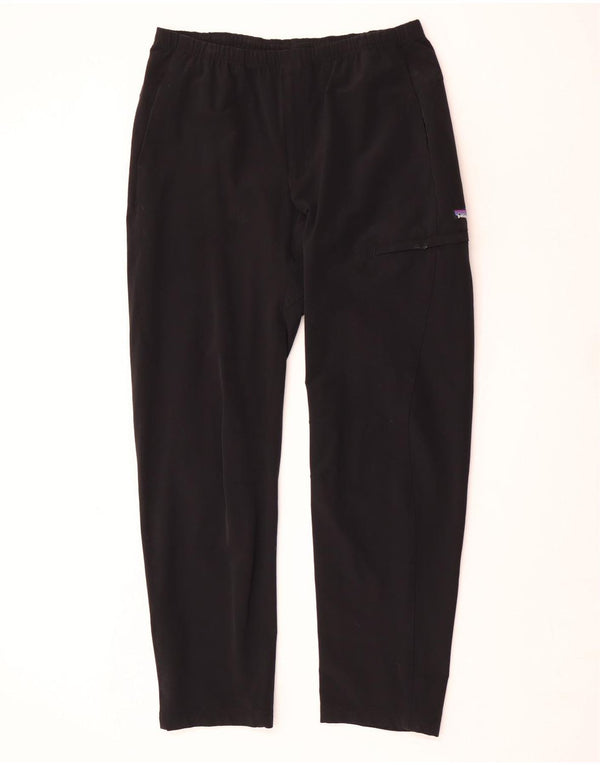 Pantaloni cargo drepti pentru bărbați Patagonia Medium W32 L32 Nylon negru