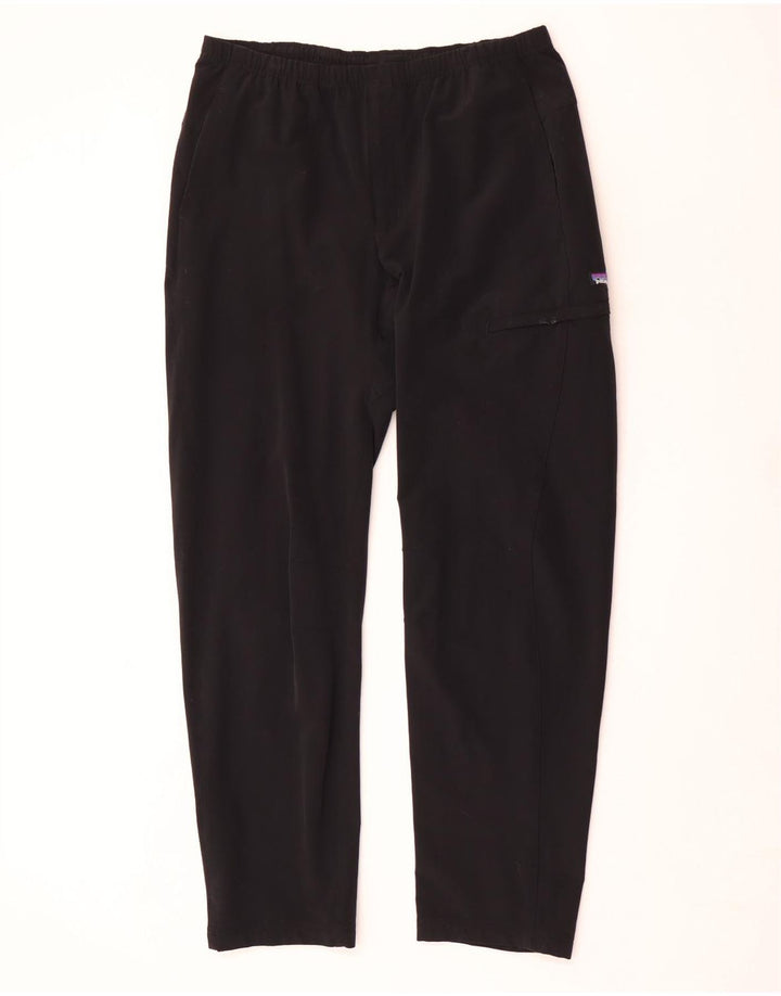 Pantaloni cargo drepti pentru bărbați Patagonia Medium W32 L32 Nylon negru