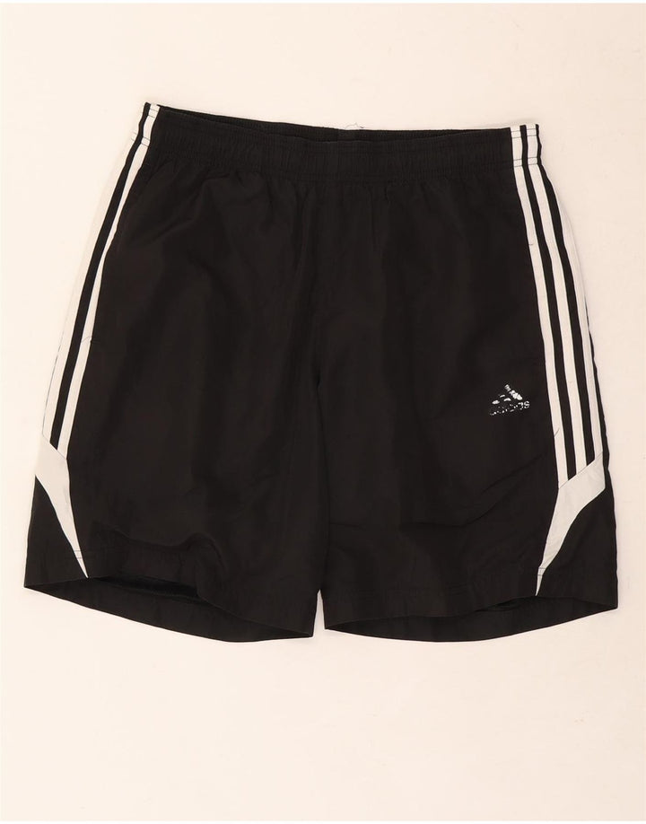Pantaloni scurți sport pentru bărbați Adidas, poliester mediu negru