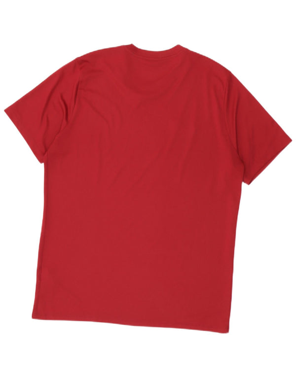 Tricou pentru bărbați Nike Dri Fit Top XL Bordeaux Poliester