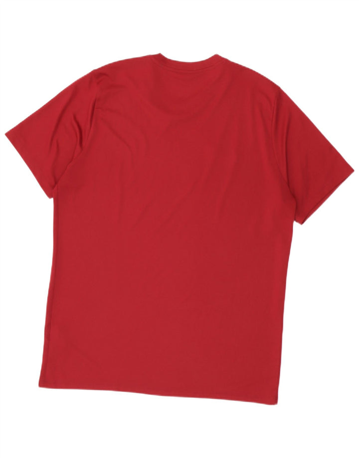 Tricou pentru bărbați Nike Dri Fit Top XL Bordeaux Poliester