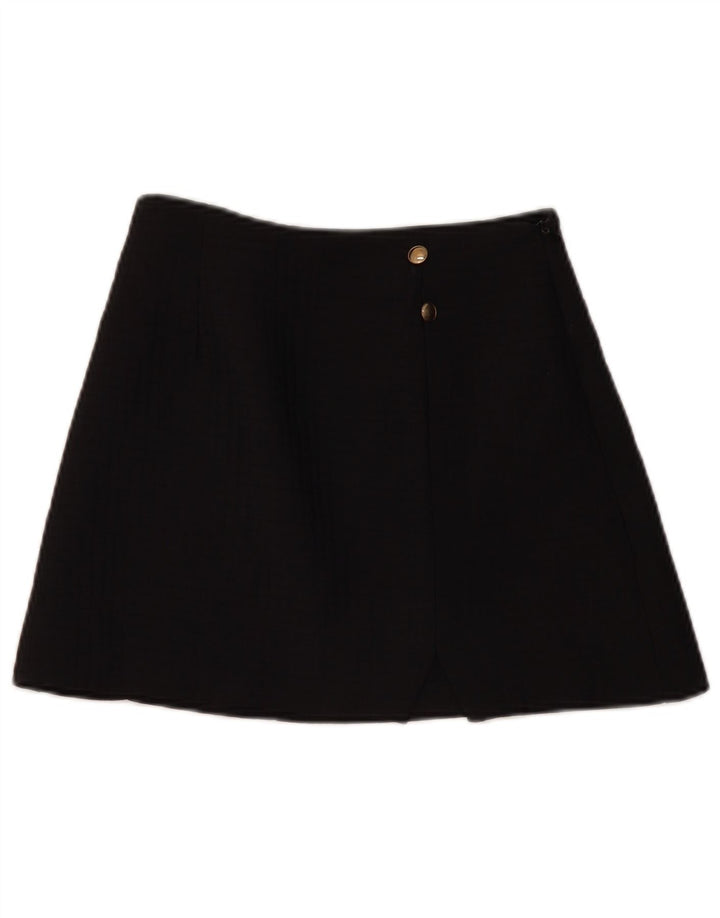 Fusta mini pentru femei ZARA XS W25 Negru