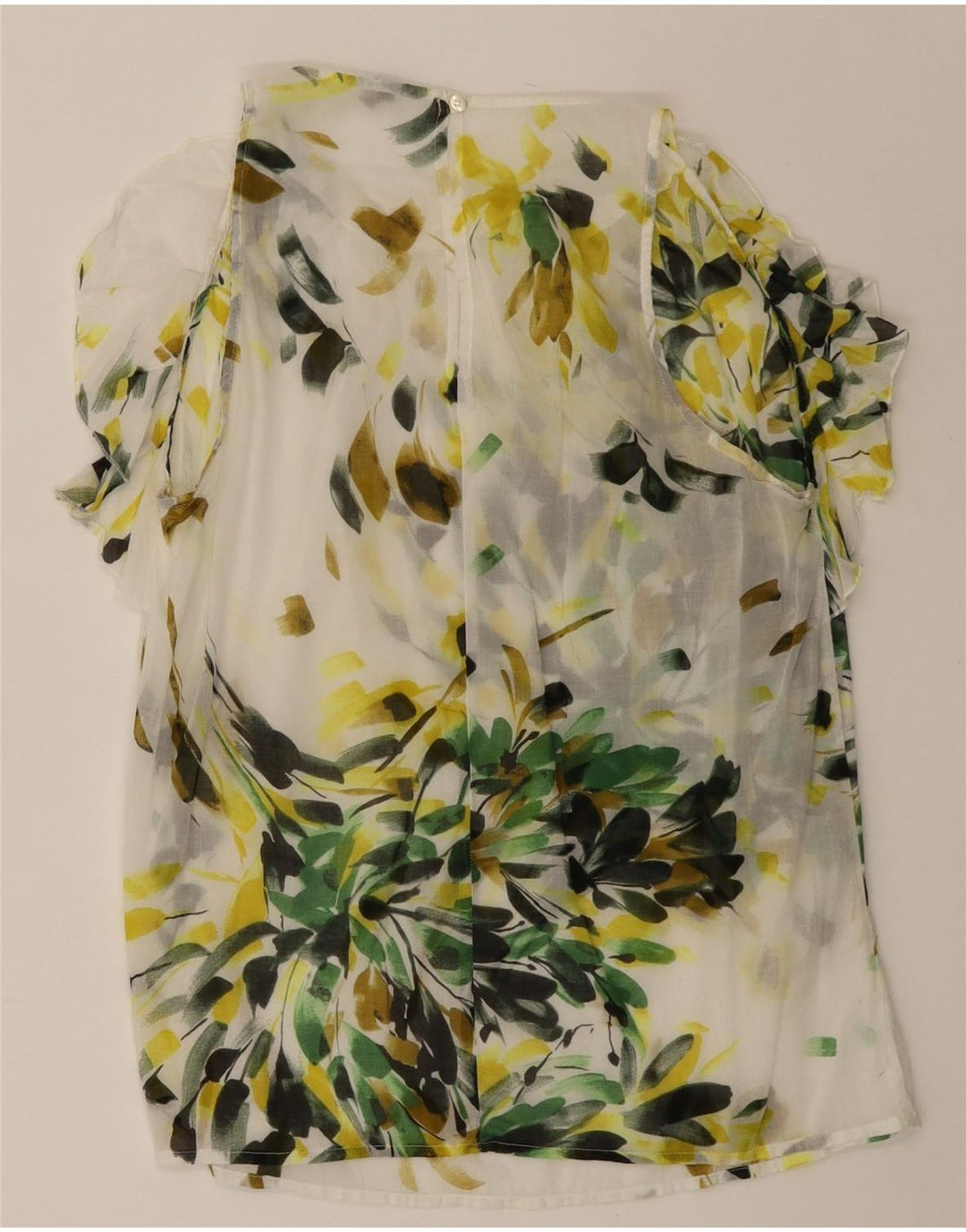 Bluză pentru femei BENETTON UK 12 Medium White Floral