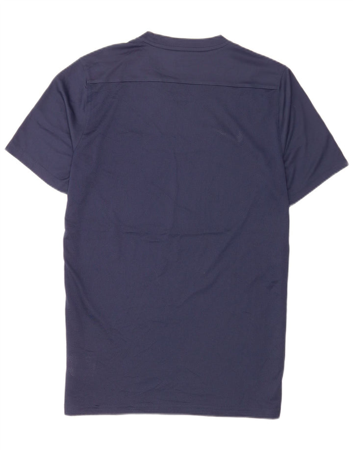 Tricou Nike Dri Fit pentru bărbați Top mare din poliester bleumarin