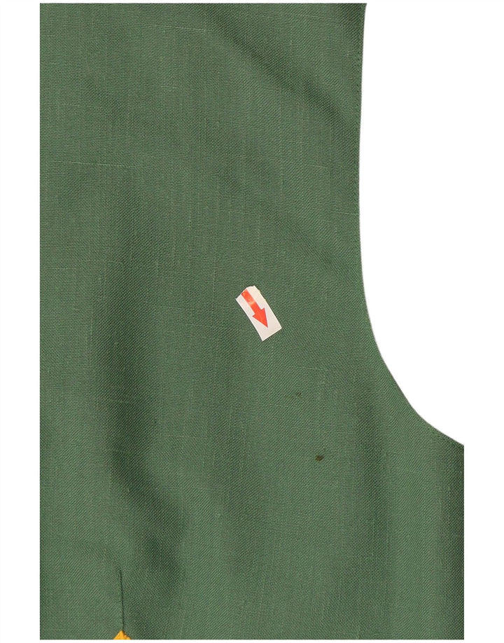 Vestă Vintage pentru femei IT 48 XL Poliester verde