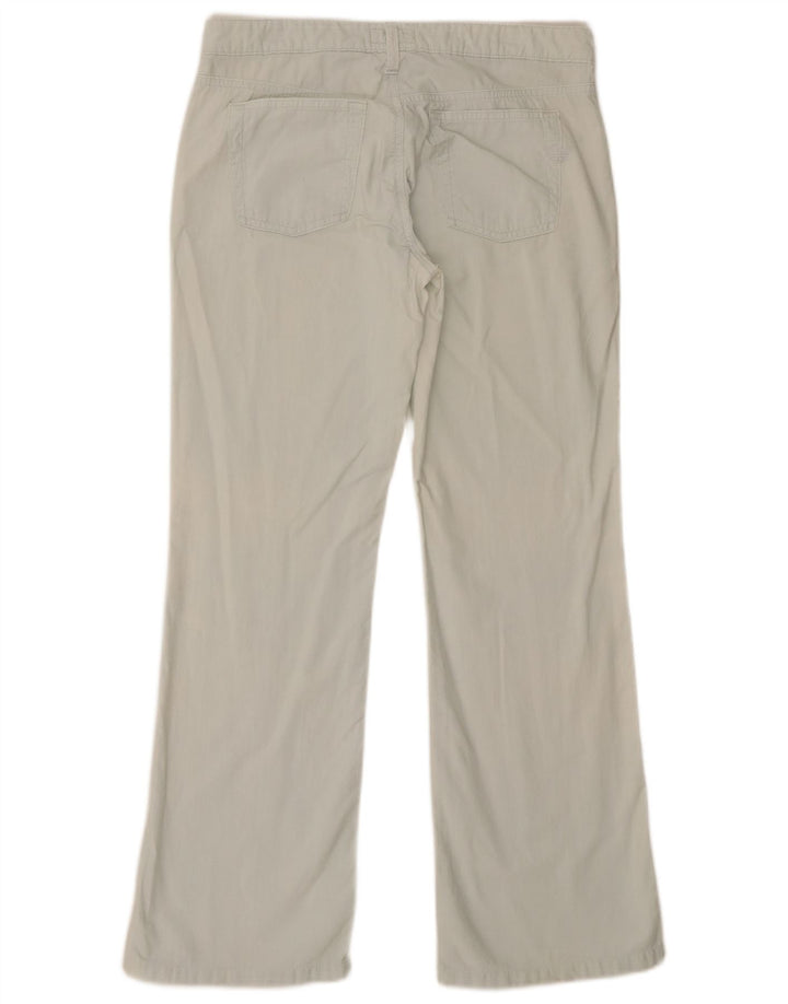 Pantaloni casual pentru femei Armani Bootcut W27 L28 Bumbac albastru