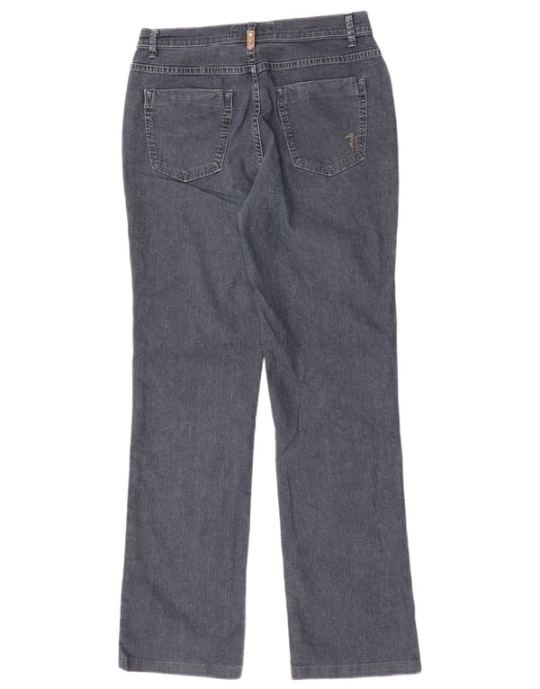 Blugi drepti pentru femei Trussardi W30 L30 gri