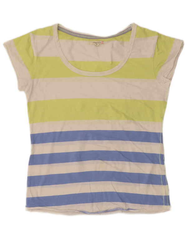 White Stuff Tricou pentru femei Top UK 10 Mic, multicolore, cu dungi