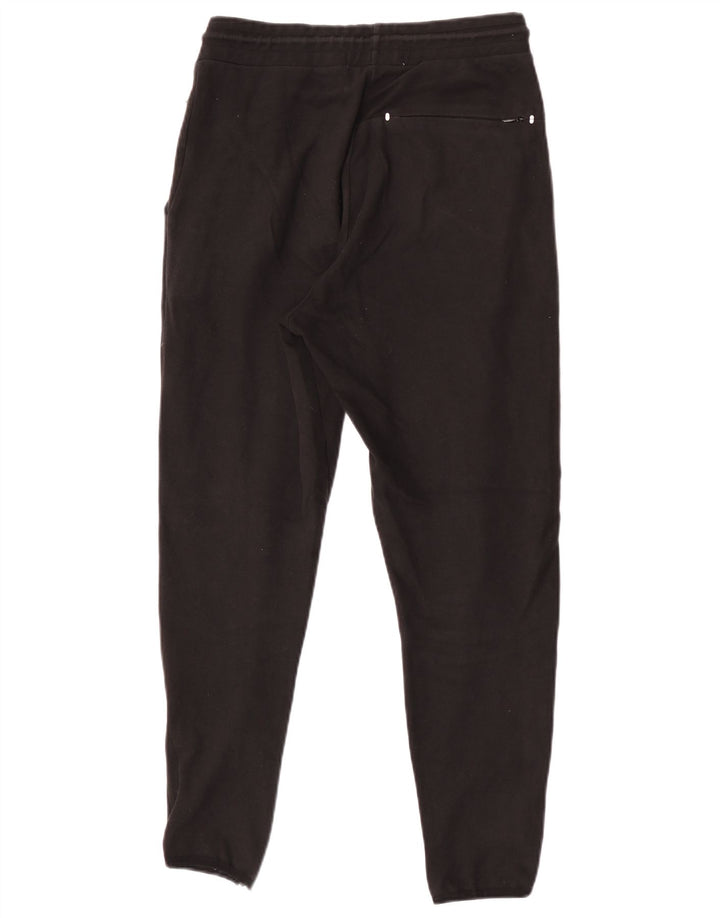 Pantaloni de trening pentru bărbați Zara, bumbac negru mic