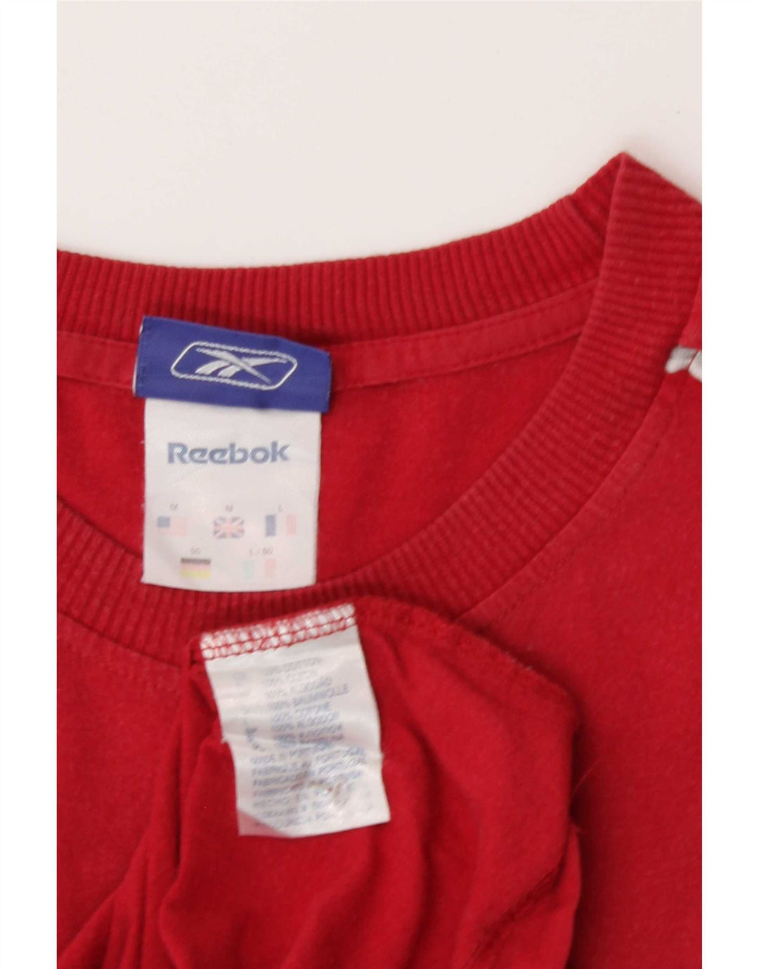 T-shirt pentru bărbați Reebok Top Medium Red Bumbac