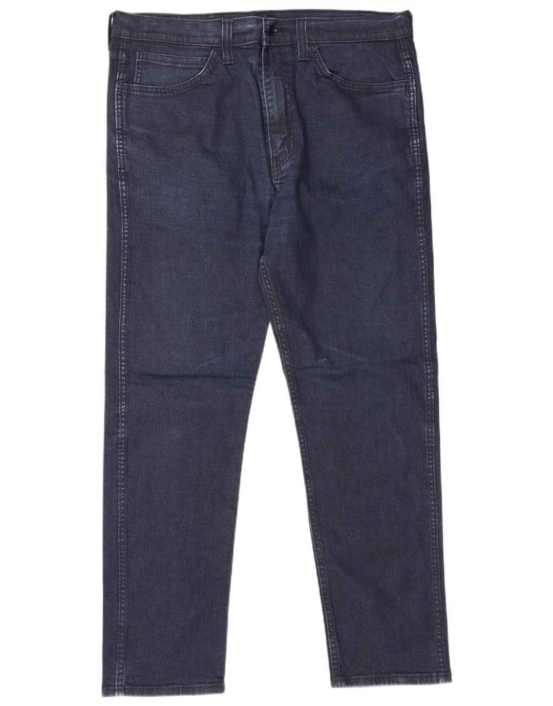 Blugi conici pentru bărbați LEVI'S 522 W36 L32 bumbac bleumarin