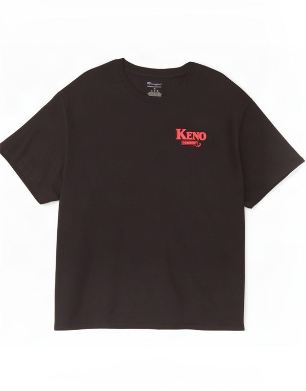 Tricou grafic pentru bărbați Champion Top XL Bumbac negru