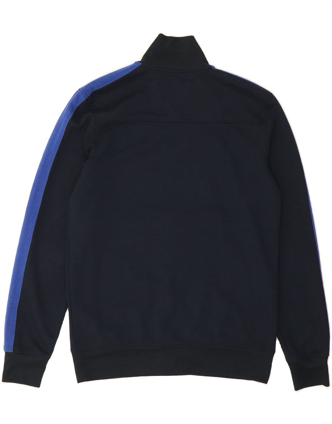 JACK & JONES Mens Tracksuit Top Jacket Medium Navy Blue Colourblock Vintage Jack & Jones and Second-Hand Jack & Jones from Messina Hembry 