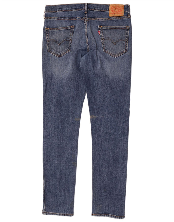 Blugi Levi's 511 Slim pentru bărbați W34 L34 Bumbac albastru