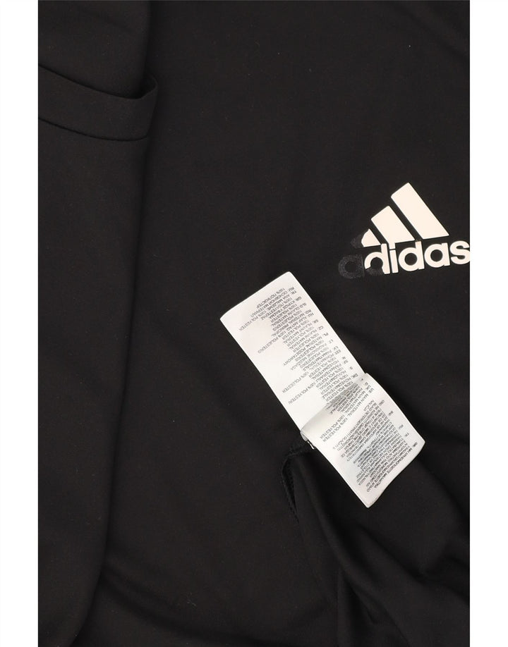 Tricou grafic pentru bărbați Adidas Top 2XL poliester negru