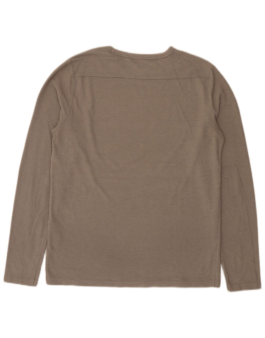 All Saints Top pentru bărbați cu mânecă lungă, mare, gri, poliester