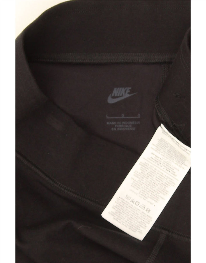 Leggings pentru femei NIKE UK 14, mare, negru, bumbac