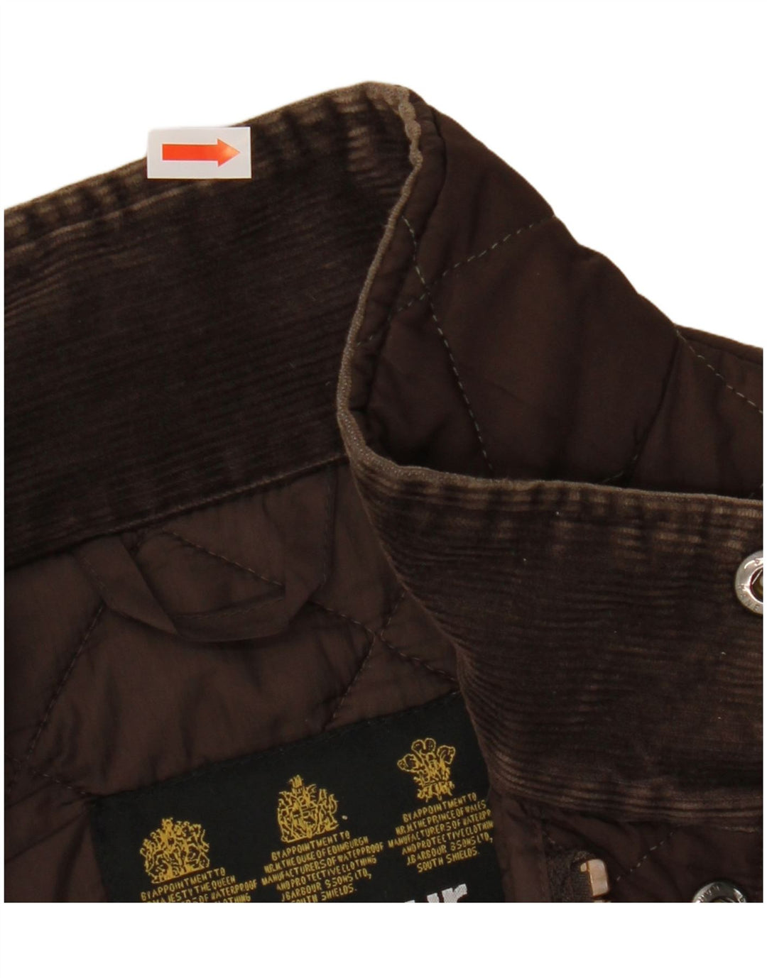 Jachetă matlasată pentru bărbați BARBOUR UK 40 Poliester maro mare