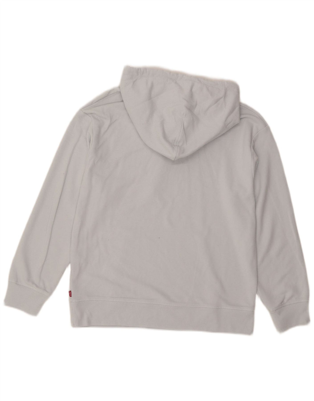 Pulover Levi's pentru damă cu capota cu grafică UK 14, bumbac albastru mediu