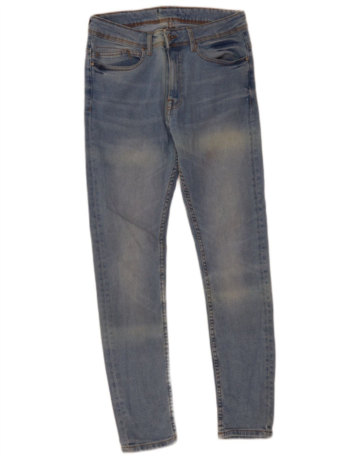 Blugi skinny pentru bărbați Zara W30 L29 Albastru