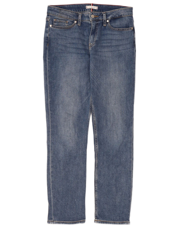 Blugi drepti pentru femei Tommy Hilfiger Roma W30 L30 bumbac albastru