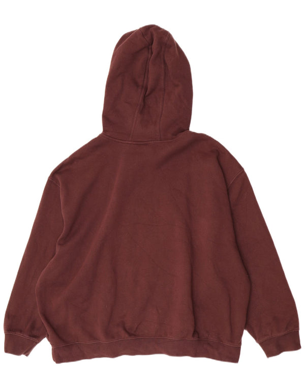 Pulover supradimensionat pentru femei Adidas UK 20/22 XL bumbac maro