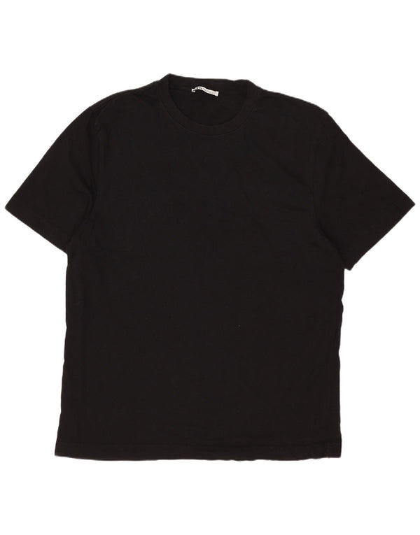 Tricou Bărbați ZARA Top XL Bumbac Negru