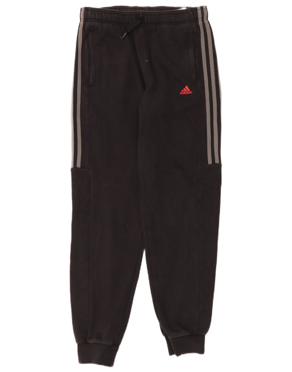 Adidas Băieți Pantaloni Trening Pantaloni Joggeri 15-16 Ani Bumbac Negru