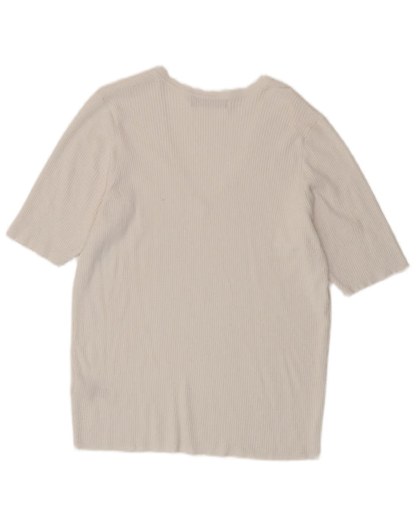 Tricou pentru femei Marks & Spencer Top UK 14 Large White Viscose