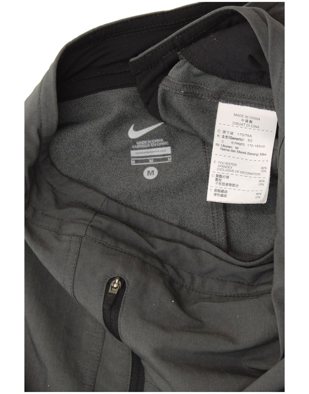 Pantaloni de trening NIKE pentru bărbați, gri mediu, poliester