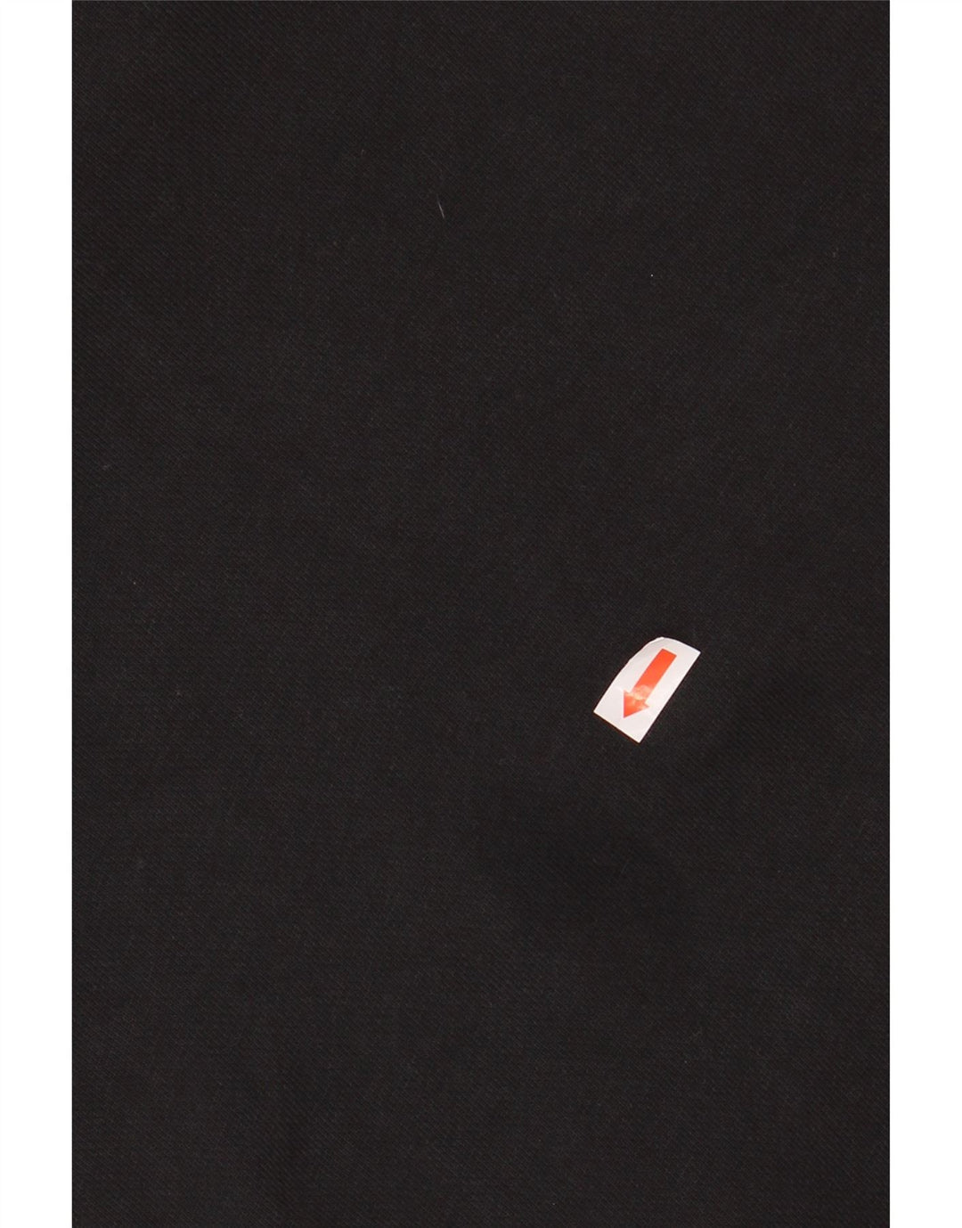 ADIDAS Pulover oversized Crop Hoodie pentru femei UK 6 XS Bumbac negru