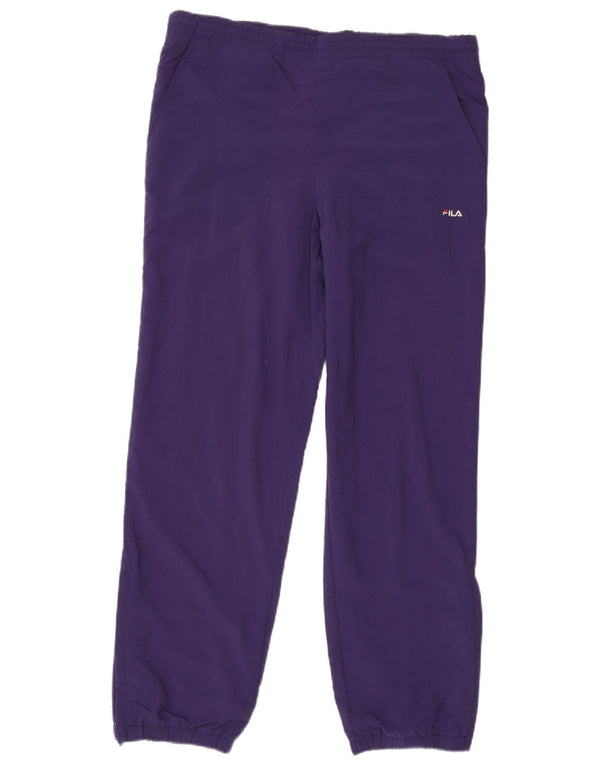 Pantaloni de trening Fila Bărbați Joggeri IT 46 Poliamidă Mov Mic