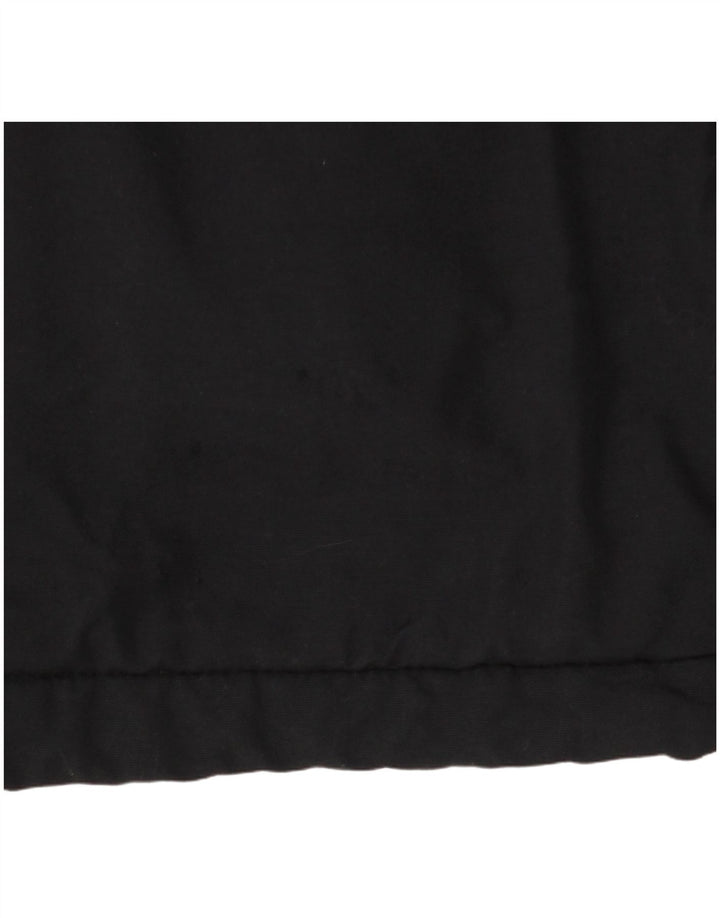 The North Face Mens Hooded Windbreaker Jacket UK 40 Large Black Winter