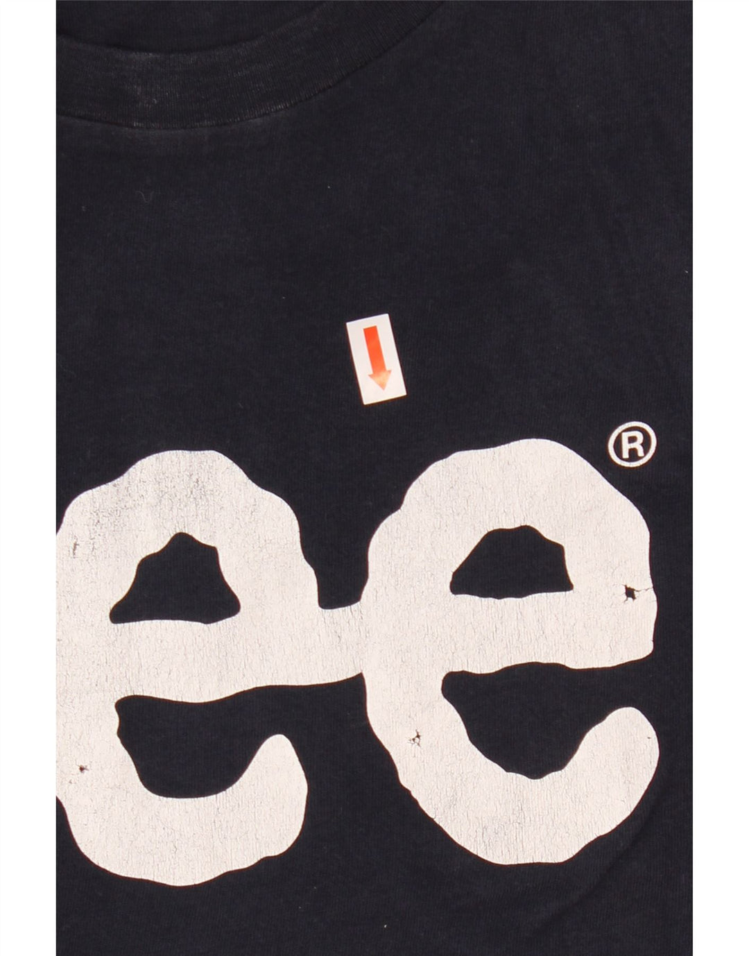 Tricou grafic Lee pentru bărbați, cu croială obișnuită, mic, bleumarin