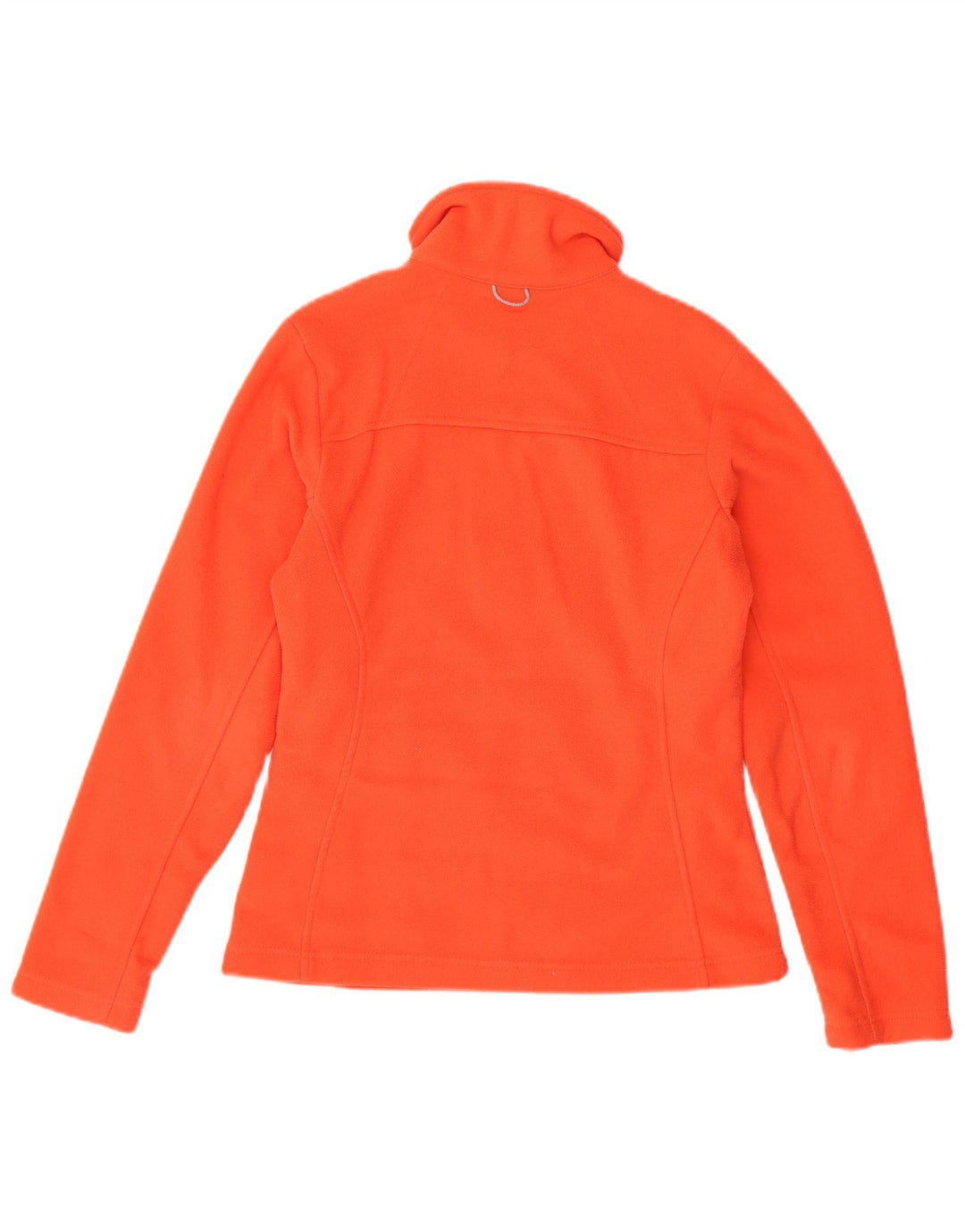 COLUMBIA Womens Fleece Jacket UK 6 XS Orange Polyester