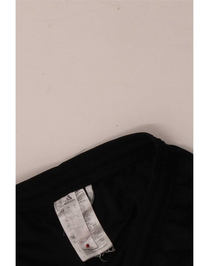 Pantaloni scurți sport adidas Climalite pentru bărbați, poliester negru mic
