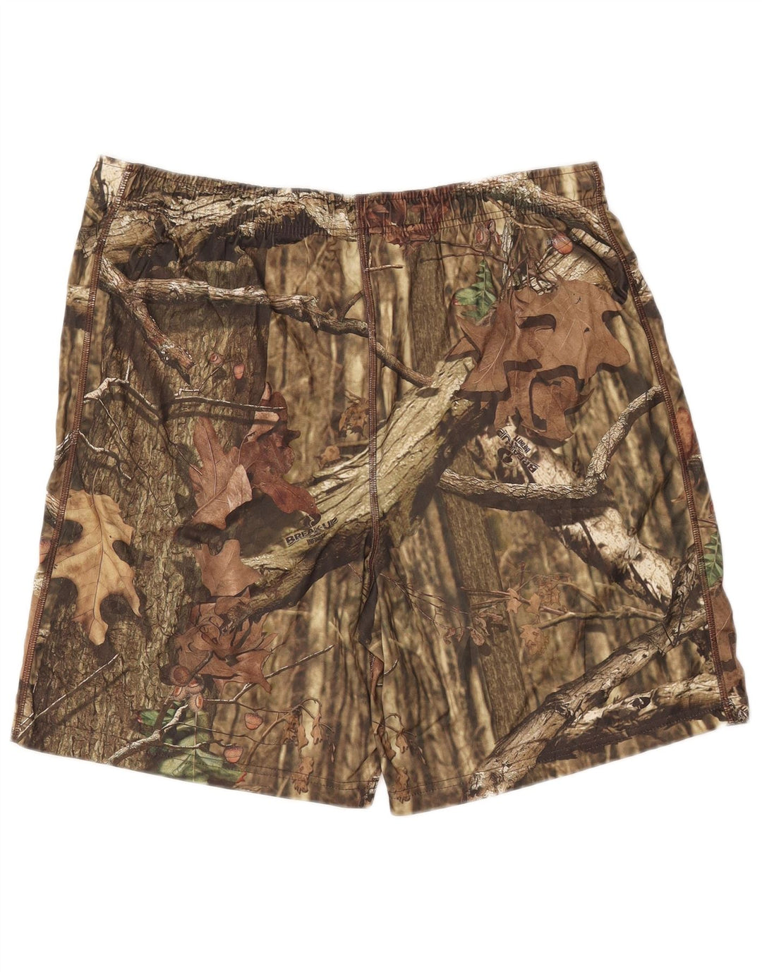 Pantaloni scurți sport pentru bărbați Russell Athletic Mossy Oak, maro, poliester