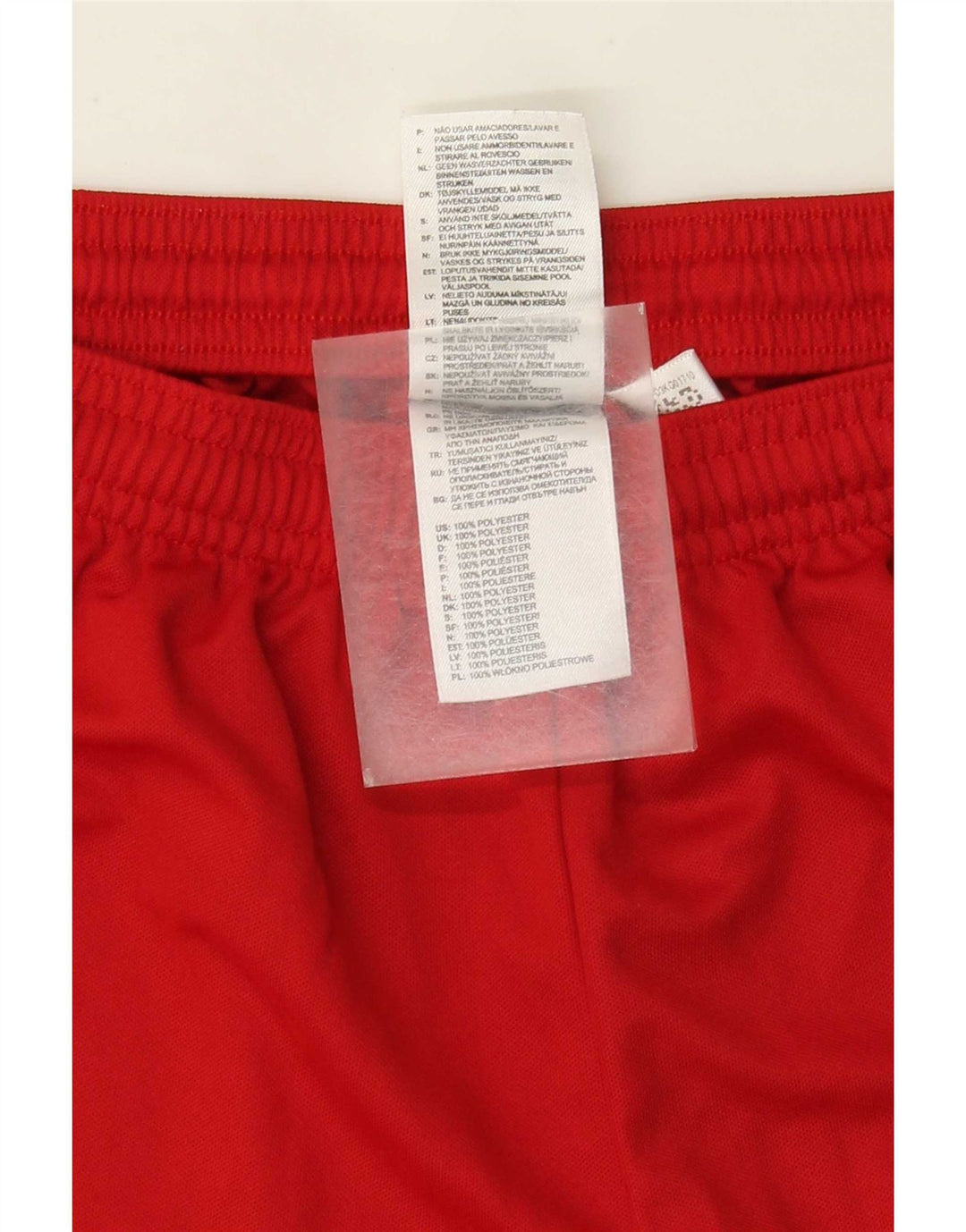 Pantaloni scurți sport pentru bărbați Adidas Climalite XL poliester roșu