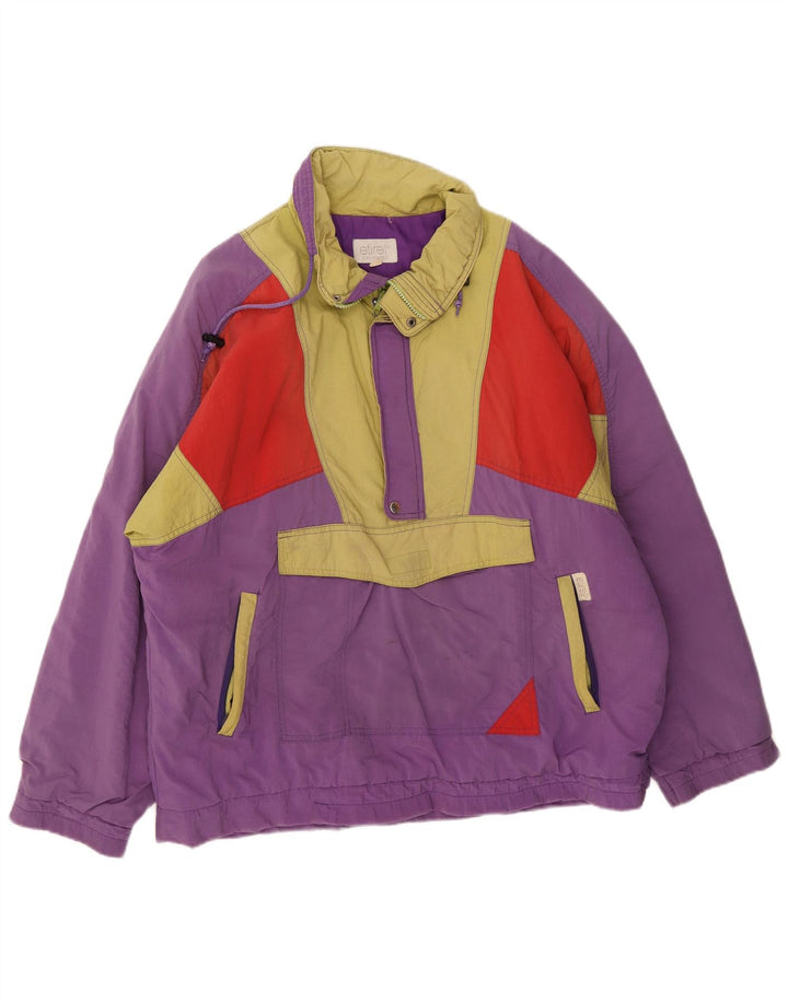 Jachetă căptușită cu pulover pentru bărbați Etirel UK 42 XL Violet Colorblock Nylon