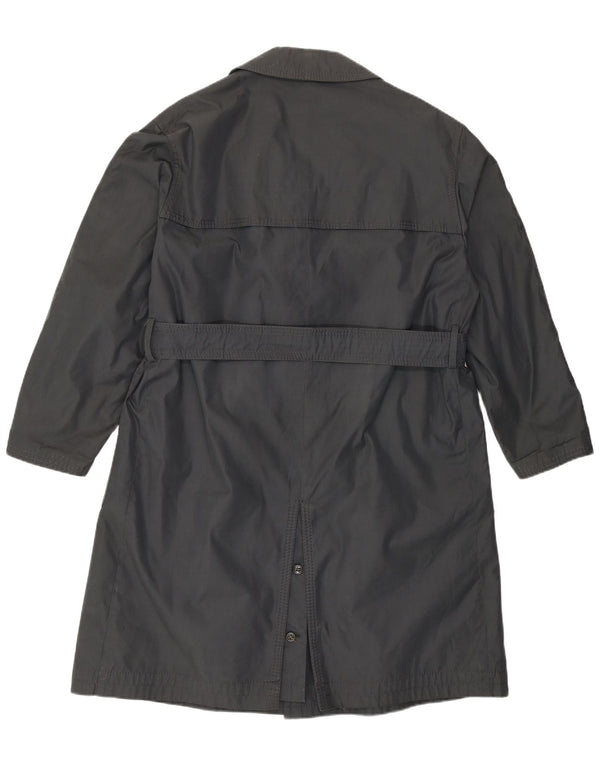 Firelli Mens Trench Coat UK 38 Medium Grey Classic