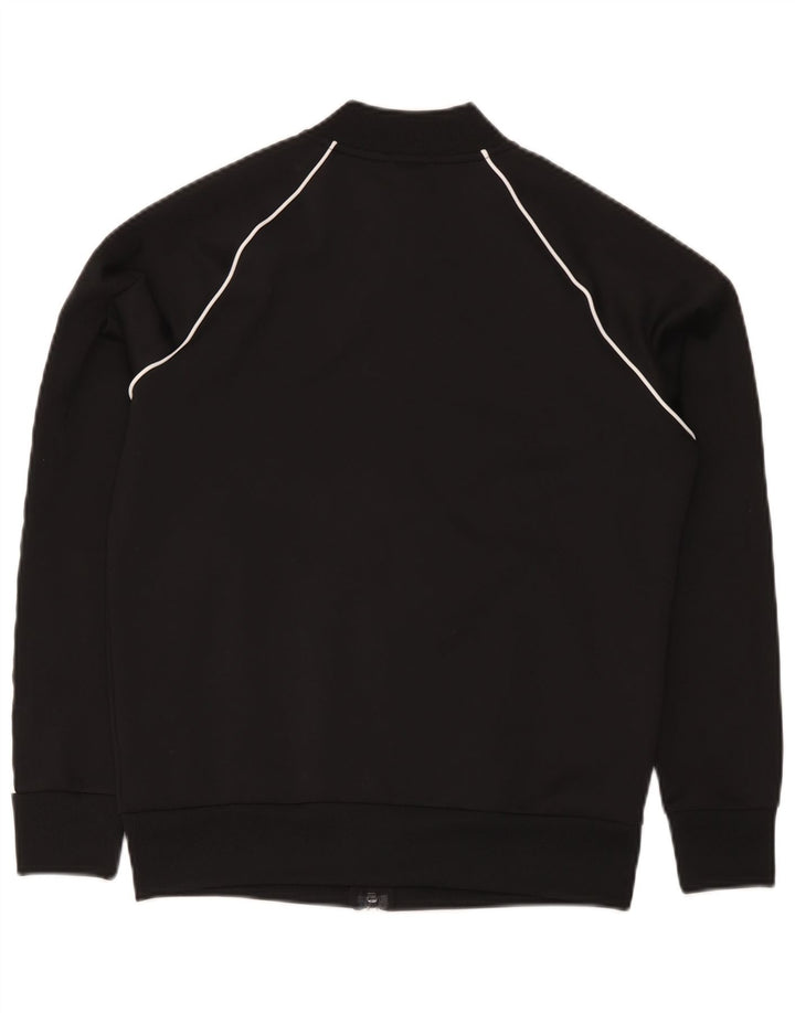 Jachetă de top pentru trening Adidas pentru femei UK 14 Poliester mediu negru