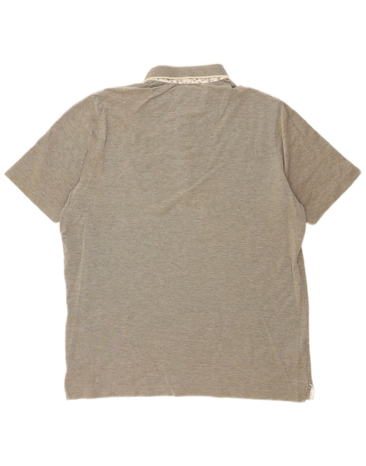 Tricou polo Tommy Bahama pentru bărbați, cu croiala modernă, din bumbac gri mediu